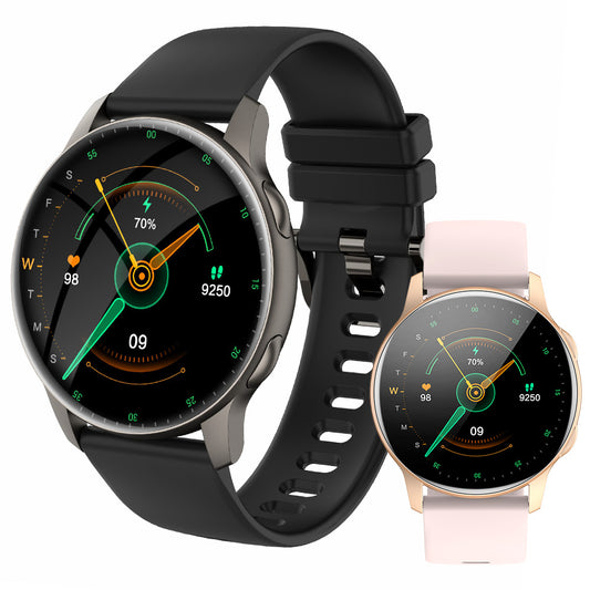 LA17 Smart Watch New Round Screen AMOLED Women&#039;s Health Heart Rate Blood Oxygen Sleep Monitoring Exercise Step Meter